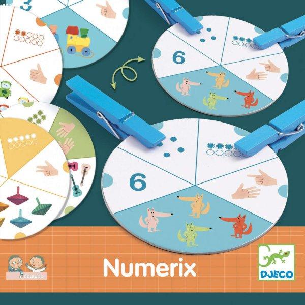 Oktató játék számításokkal Numerix, Djeco