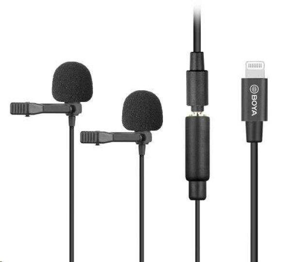 Boya Audio BY-M2D Dual Lavalier mikrofon (iOS)