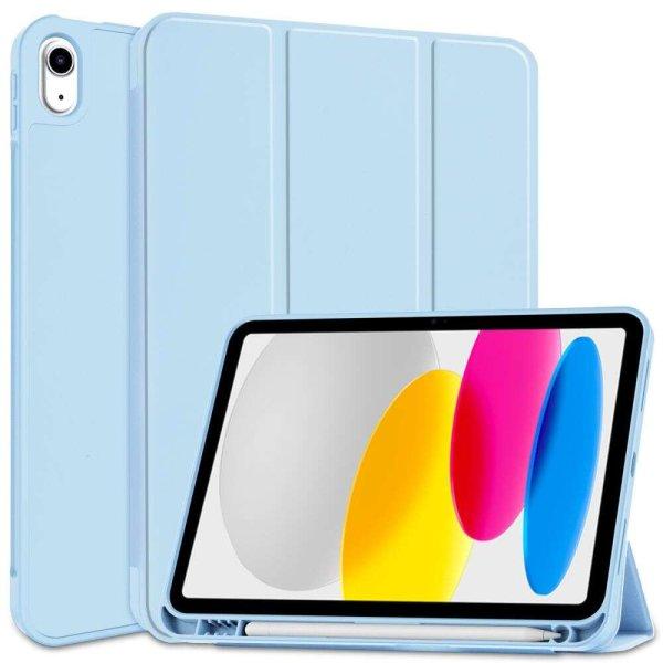 Apple iPad 10.9 (2022), mappa tok, Apple Pencil tartóval, Smart Case,
világoskék (9490713927618)