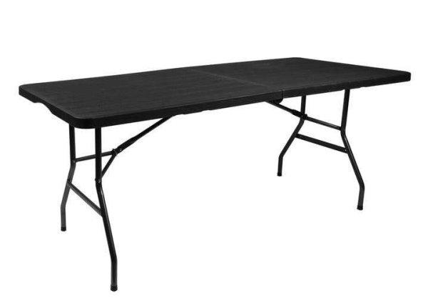 Kültéri, összecsukható kerti asztal, praktikus fogantyúval hordozható,
180x74 cm