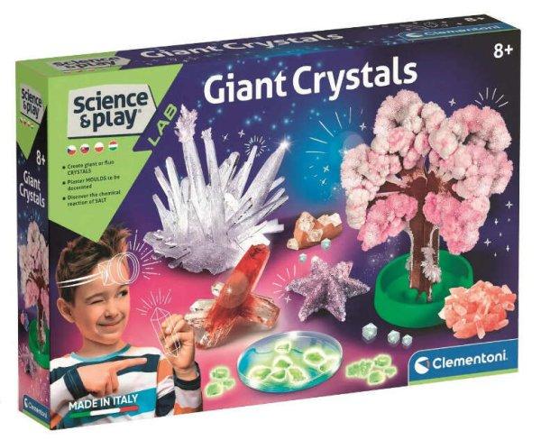 Clementoni - Óriás kristály - Tudományos játék