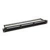 Pulsar RP-U24H5 19" patch panel, 24 port, cat5e, rnyk