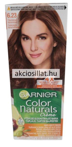 Garnier Color Naturals krémhajfesték 6.23 csokoládés karamellbarna