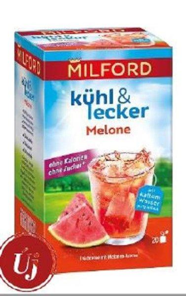 Milford Tea 20*2.25G Dinnye Hidegen Ekészíthető Gyümölcstea