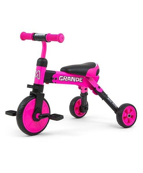 Gyerek+h%E1romkerek%FB+bicikli+Milly+Mally+Grande+pink