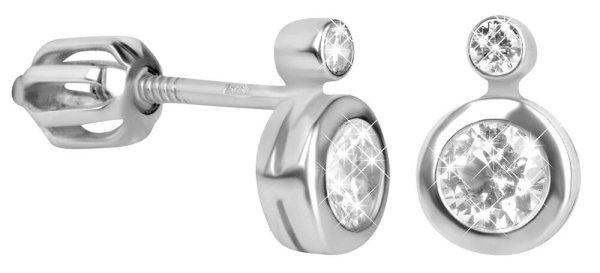 Brilio Silver Ezüst fülbevaló színtiszta kristályokkal
436 001 00440 04