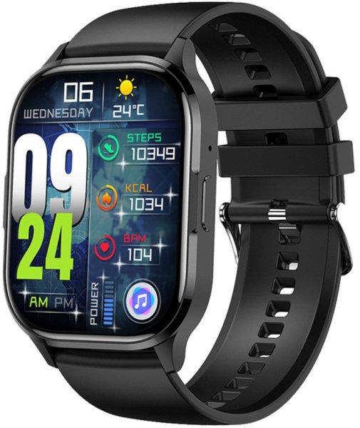 Wotchi AMOLED Smartwatch W21HK – Black - Black