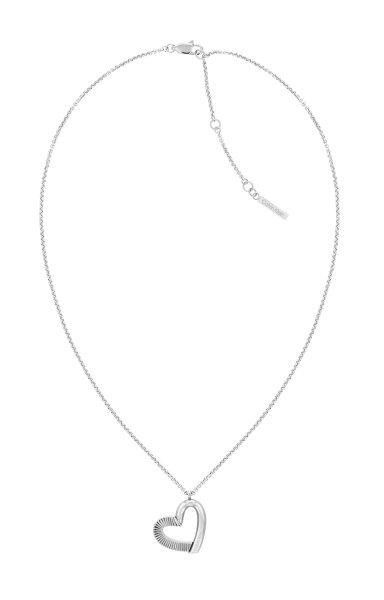 Calvin Klein Decens minimalista acél nyaklánc szívvel Minimalist
Hearts 35000384