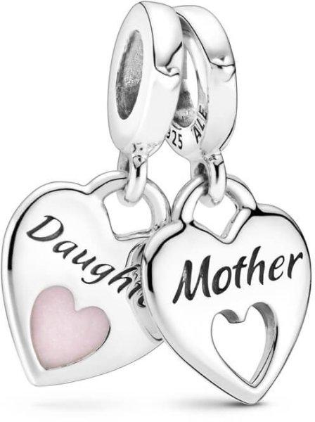 Pandora Szív alakú medálok Anya és lányaDouble Heart
799187C01