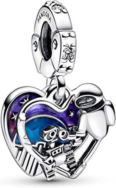 Pandora Stílusos ezüst medál Wall-I & Eva Disney 792518C01