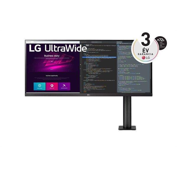 LG IPS monitor 34" 34WN780P, 3440x1440, 21:9, 300cd/m2, 5ms,
2xHDMI/DisplayPort/3xUSB, Pivot, hangszóró