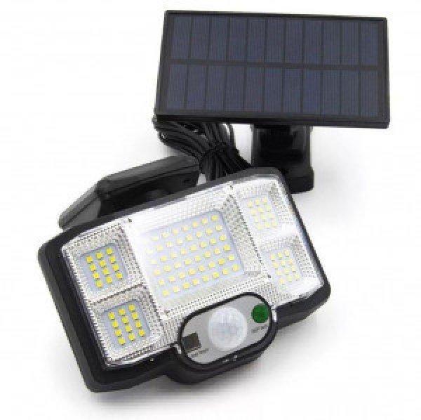 Vezeték nélküli napelemes 40W 96 SMD LED reflektor fény mozgásérzékelő