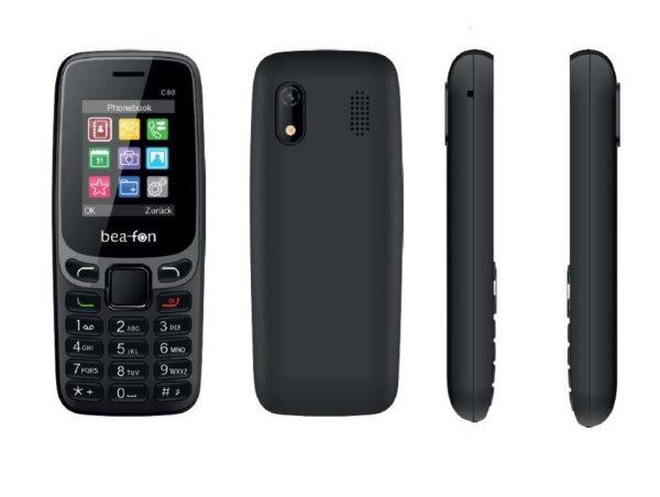 Beafon C80 kártyafüggetlen Dual Sim 2G mobiltelefon fekete