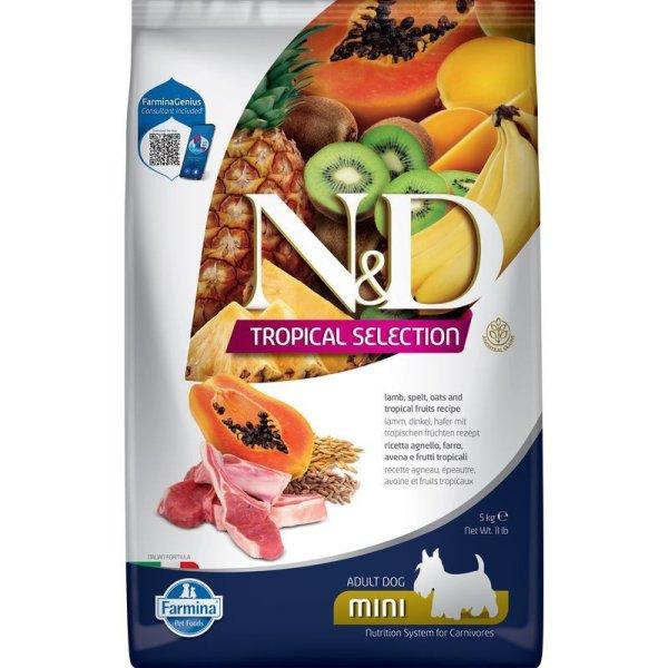 N&D Tropical Selection Dog Lamb Adult Mini 5kg