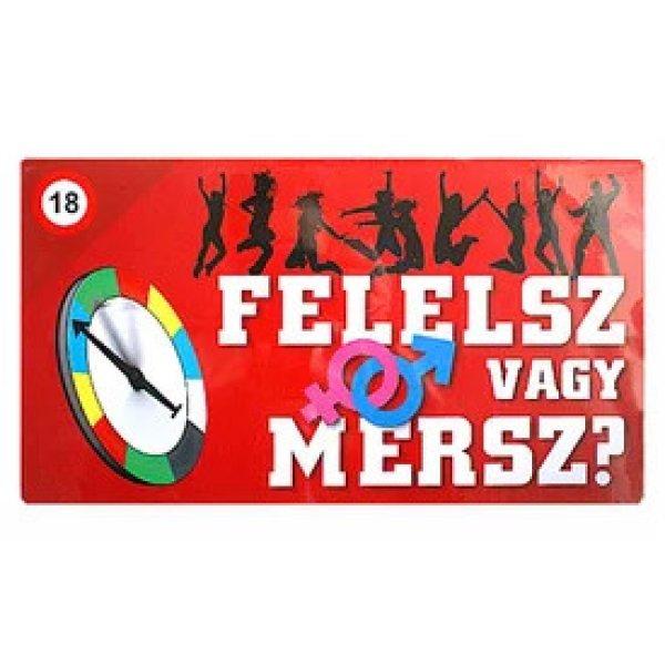 Felelsz vagy mersz felnőtt társasjáték