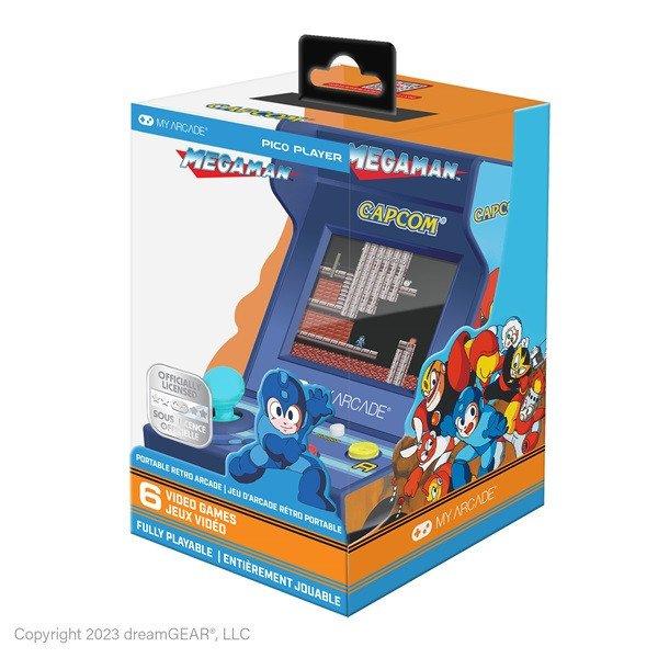 MY ARCADE Játékkonzol Mega Man Pico Player Retro Arcade 3.7" Hordozható,
DGUNL-7011