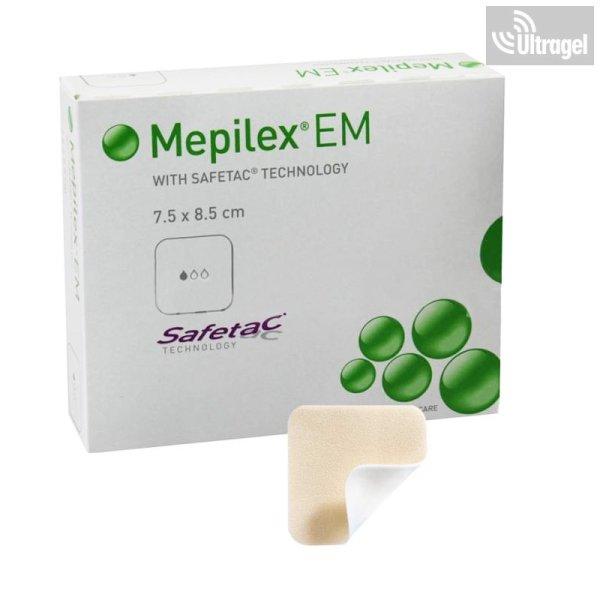 Mölnlycke Mepilex® EM 7.5 x 8.5cm - egyhén váladékozó sebek kezelésére
(5db)