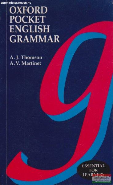 A. J. Thomson, A. V. Martinet - Oxford ?Pocket English Grammar