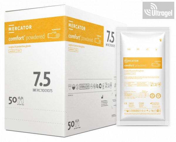 Mercator comfort® powdered / púderes steril kesztyű
