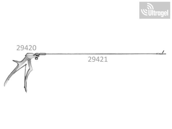 Biopsziás mintavevő fogó - 420mm; 3.5x8mm Jaws