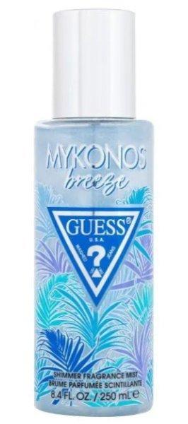 Guess Mykonos Breeze Shimmer - testpermet csillámmal 250 ml