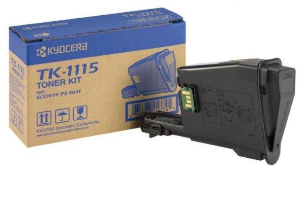 Kyocera TK-1115 fekete eredeti toner (~1600 oldalas)