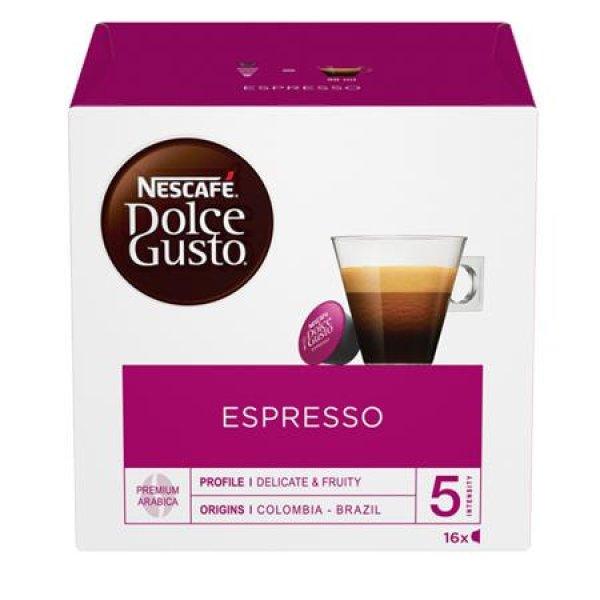 Kávékapszula, 16 x 5,5 g, NESCAFÉ DOLCE GUSTO "Espresso"