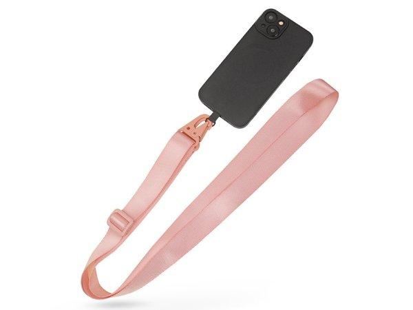 Univerzális telefontartó nyakpánt - rózsaszín