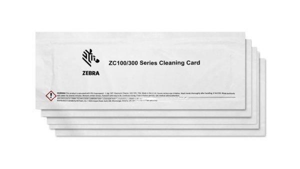 Zebra ZC100, ZC300, ZC350 tisztító készlet (5 kártya/csomag)