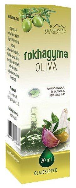 Vita Crystal Fokhagyma olajcsepp - oliva 20 ml