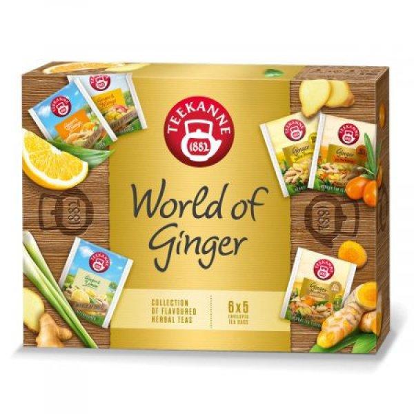Teekanne world og ginger gyömbér teaválogatás 55 g