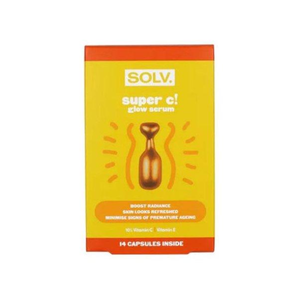 Solv. super c glow serum arcápoló kapszula 14 db