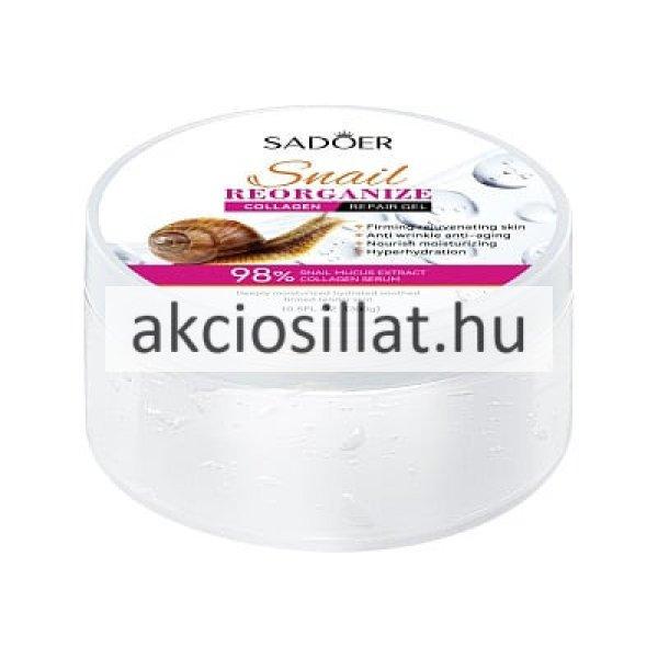 Sadoer Snail Reorganize Collagen Reapair Gel Feszesítő Zselé 300g