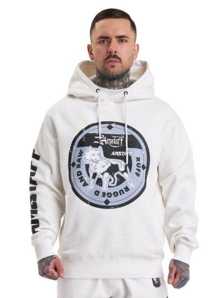 Amstaff Dyster Hoodie White