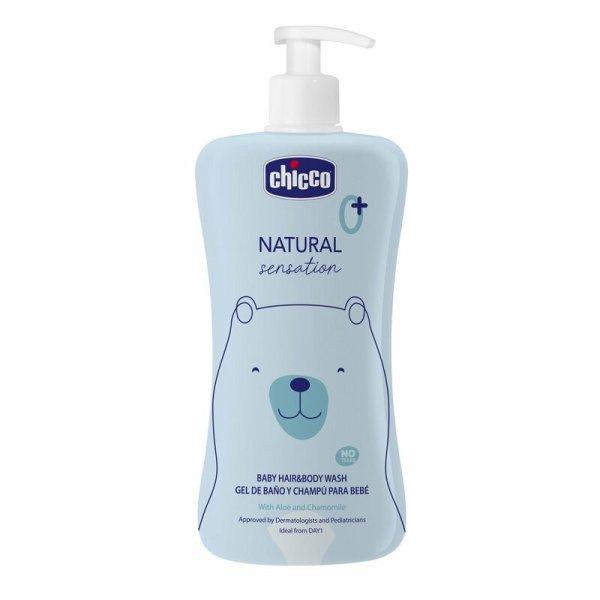 Chicco Sampon & Fürdető 500 ml - könnymentes fizio pH Natural Sensation Aloe
és Kamilla