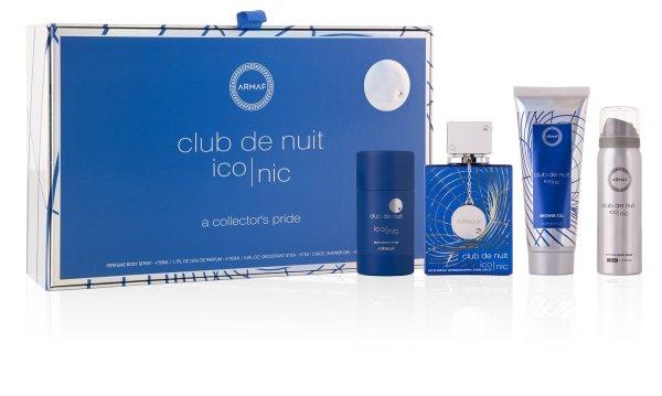 Armaf Club De Nuit Blue Iconic - EDP 105 ml + szilárd dezodor 75 g +
dezodor spray 50 ml + tusfürdő 100 ml
