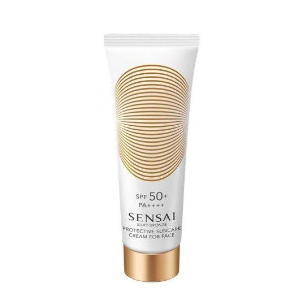 Sensai Fényvédő arckrém SPF 50+ Silky Bronze (Protective
Suncare Cream For Face) 50 ml