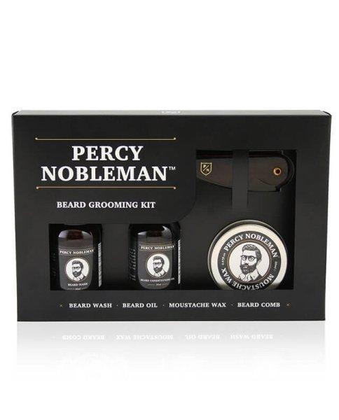 Percy Nobleman Szakáll és bajuszápoló ajándék
csomag (Beard Grooming Kit)