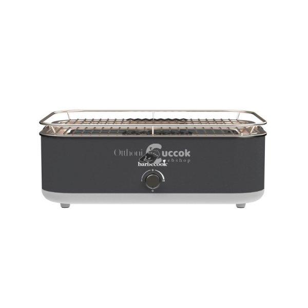 Barbecook BC-ELE-1003 E-Carlo elektromos asztali grill, szürke, 42,5x33x16,5cm