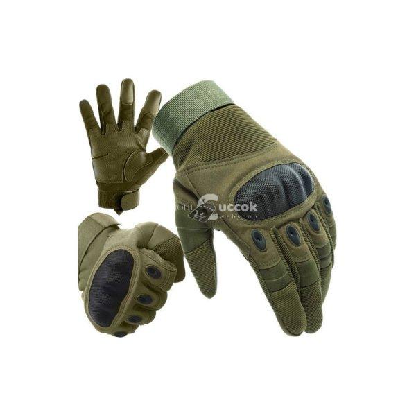 Taktikai kesztyű - L-khaki Trizand 21771 - terepszín - outdoor - vadász -
airsoft - kézvédő - munkavédelem