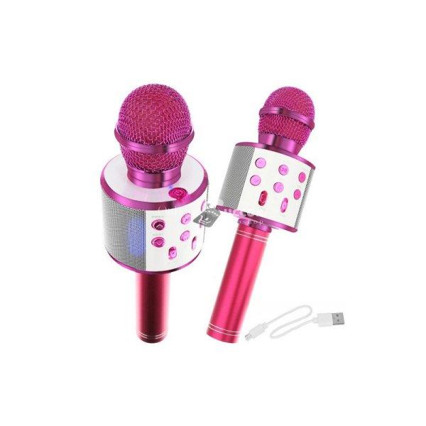 Rózsaszín Karaoke mikrofon - Izoxis 22191 - gyerekeknek és felnőtteknek,
bulikhoz, születésnapokra, karaoke partykra.