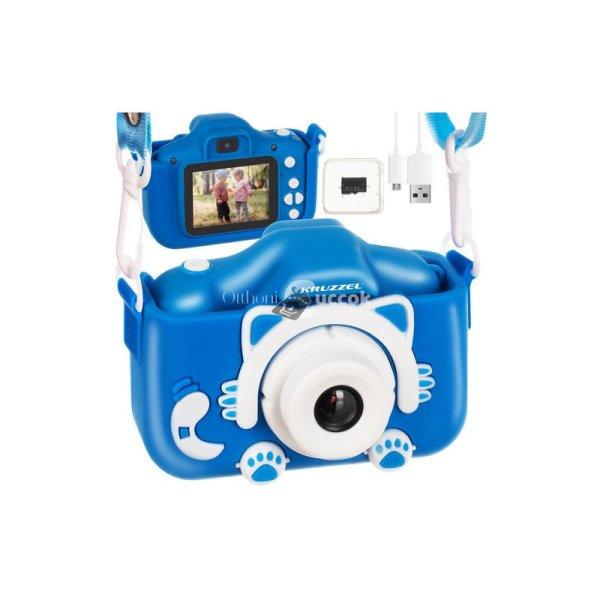 Kék digitális fényképezőgép AC22295 típusú Kruzzel