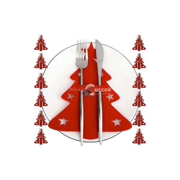 Kézitáska - Karácsonyfa mintával, 12 db. Ruhhy 22304