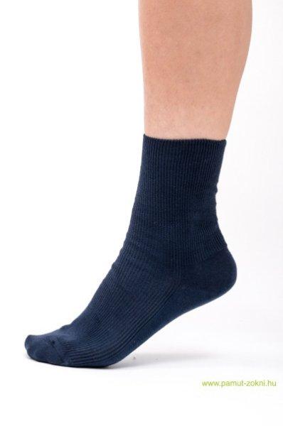 Medical, gumi nélküli zokni 5 pár - Kék 41-42
