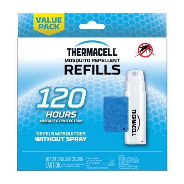 Thermacell R-10 Refill 120 óra megapack utántöltő 10db patron, 30db lapka
(R-10)