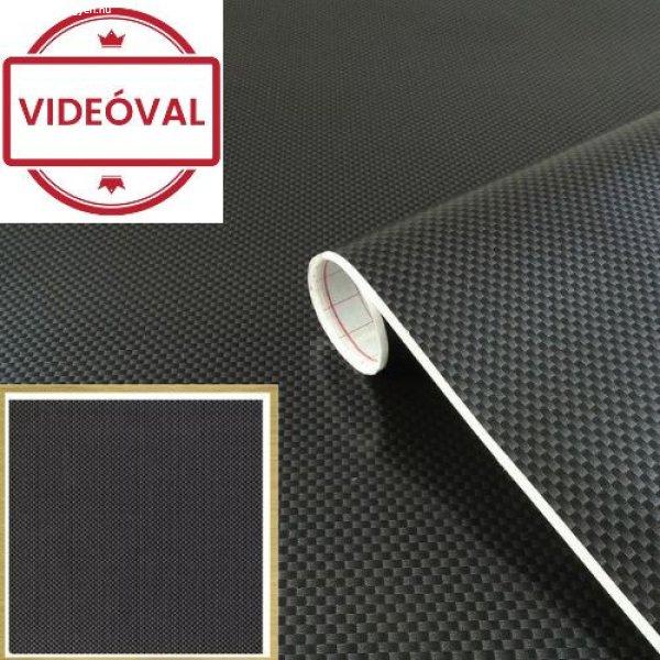 Metáltapéta öntapadós Carbon, fekete-ezüst 203-2966 Kifutó