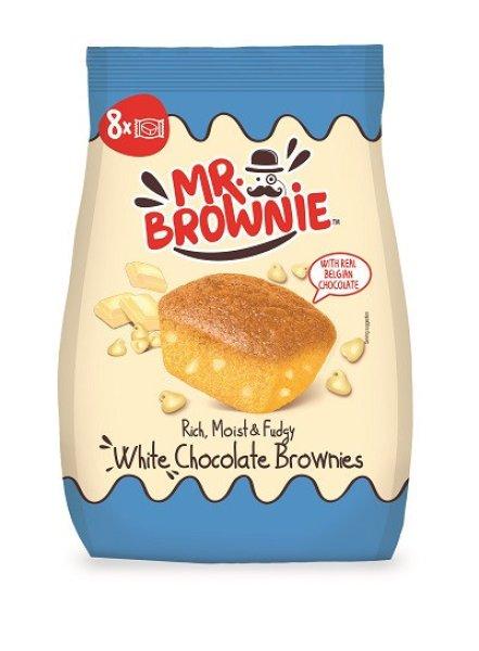 Mr. Brownie 200G Fehér Csokidarabokkal (8*25G-Zacskós)