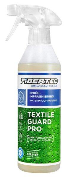 Fibertec Textile Guard Pro víz-, szennyeződés- és olajtaszító
membránruházathoz és funkcionális szövetekhez 500 ml