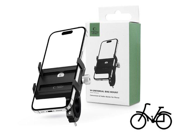 Tech-Protect univerzális kerékpárra szerelhető fém telefontartó -
Tech-Protect V4 Universal Bike Mount - fekete