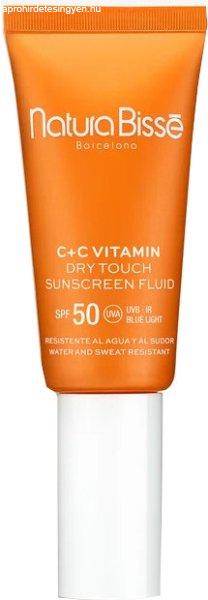 Natura Bissé Bőrvédő fluid SPF 50 C+C Vitamin (Dry Touch
Sunscreen Fluid) 30 ml
